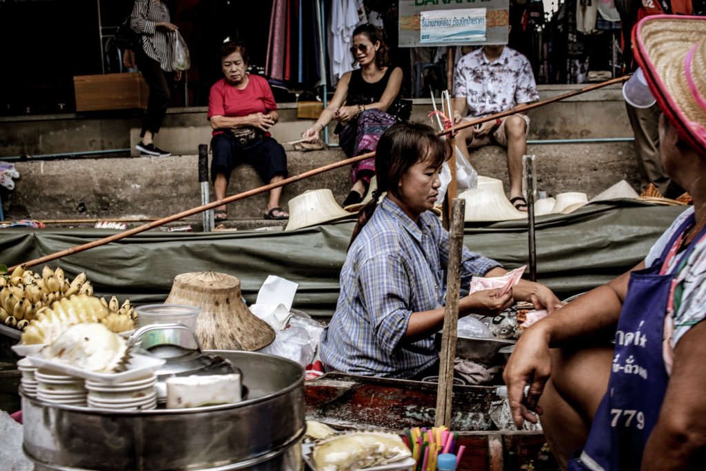 Geld in Thailand - afrekenen bij de markt