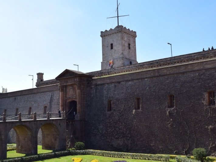 Montjuïc Castle in Barcelona