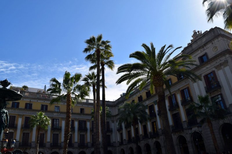 Les Rambles in Barcelona