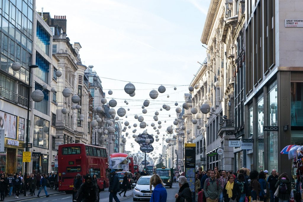 Stedentrip Londen - Oxford street