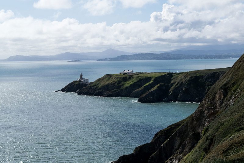 Hiken in Howth de mooie natuur van Ierland