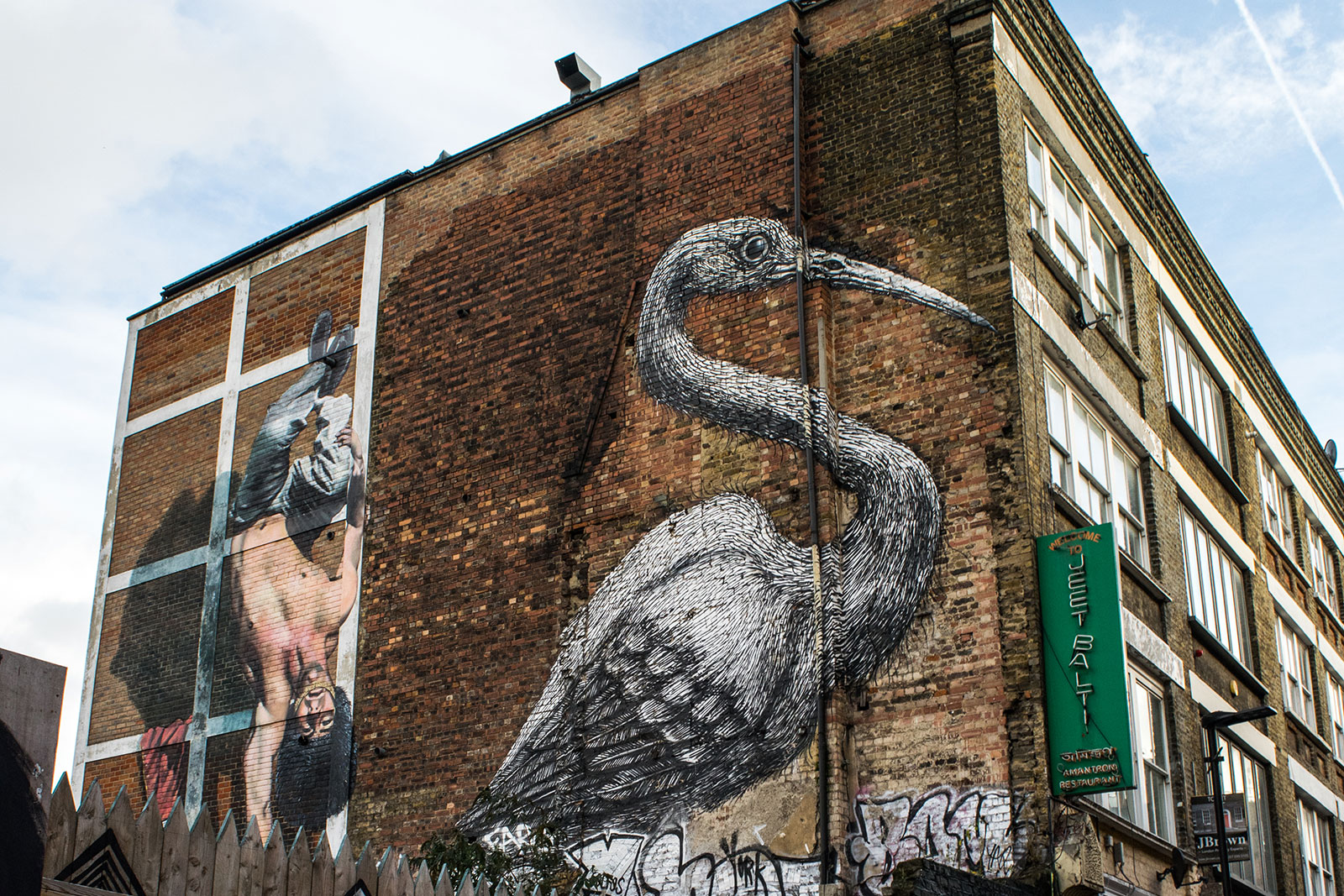 wijken in London - Street Art