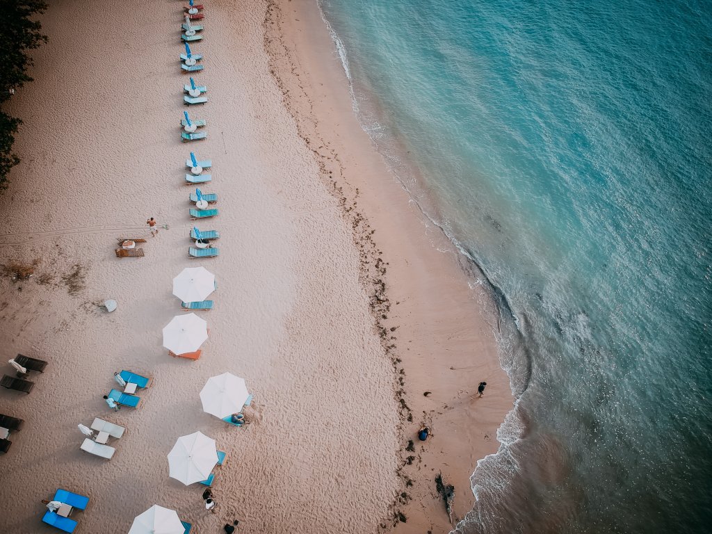 Het strand van Sanur