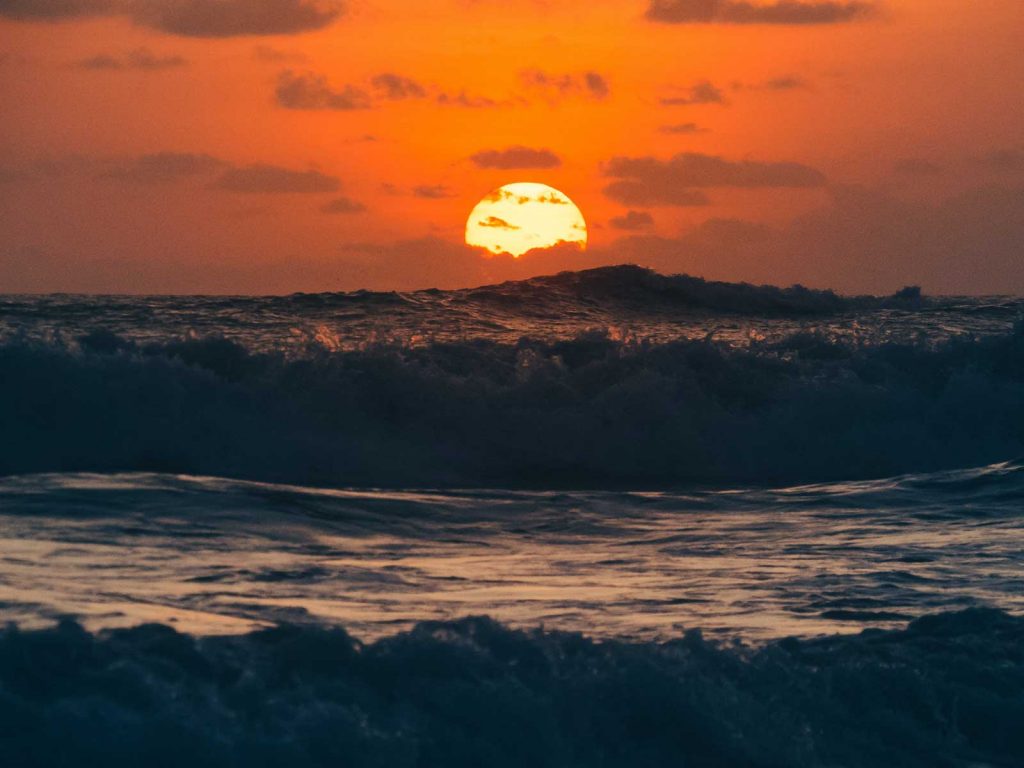 Canggu zonsondergang