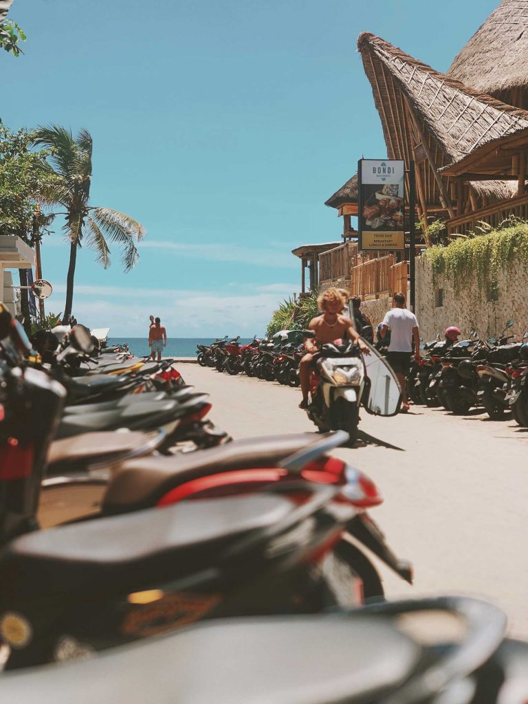 Canggu op Bali