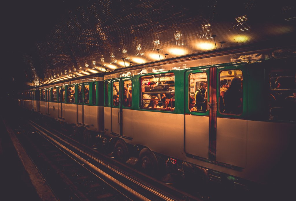 Metro in Parijs