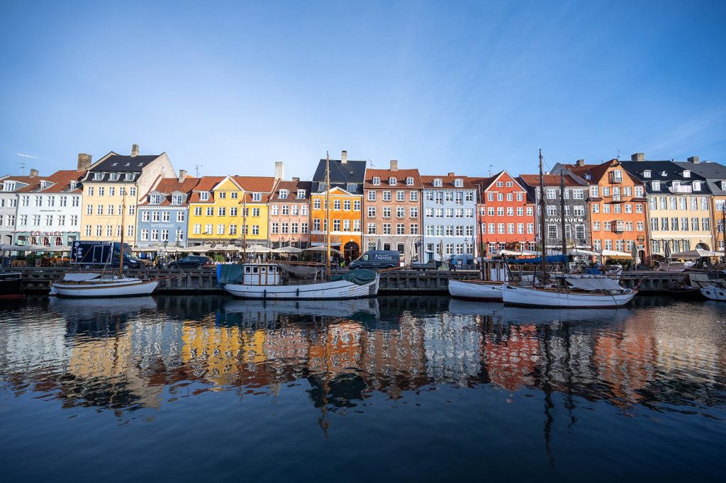 huisjes van Nyhavn-haven